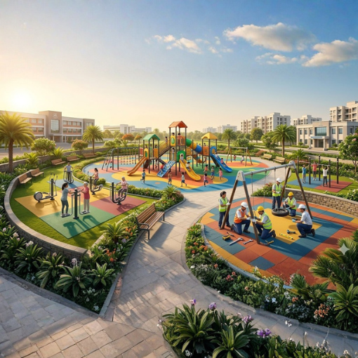 Playground Equipment Installation